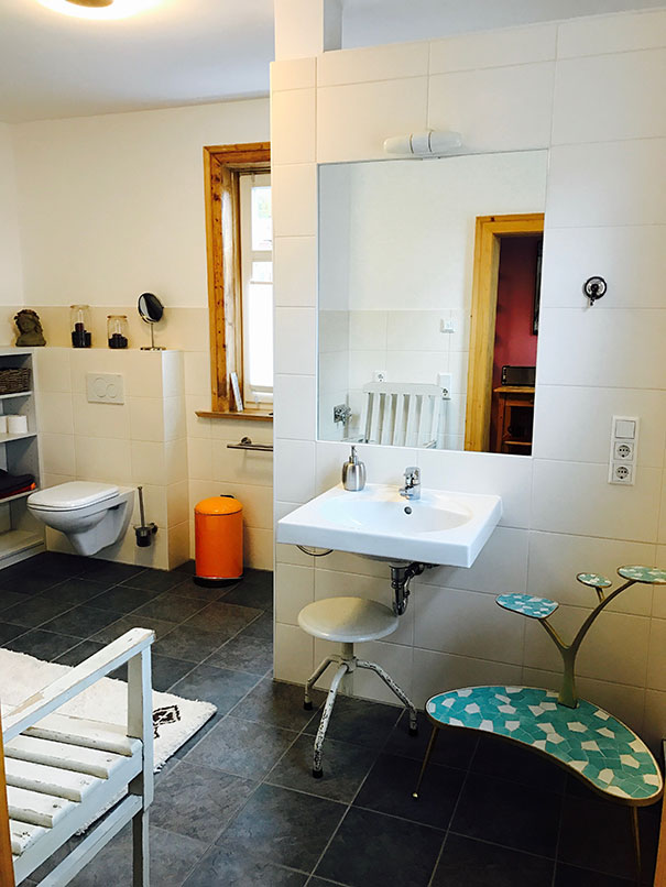 Gästehaus Alte Wäscherei - Bad