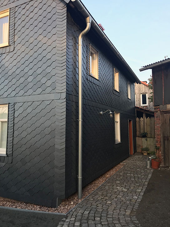 Gästehaus Alte Wäscherei - Hofansicht