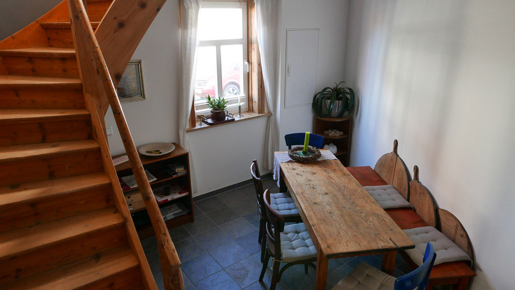 Gästehaus Alte Wäscherei - Essbereich