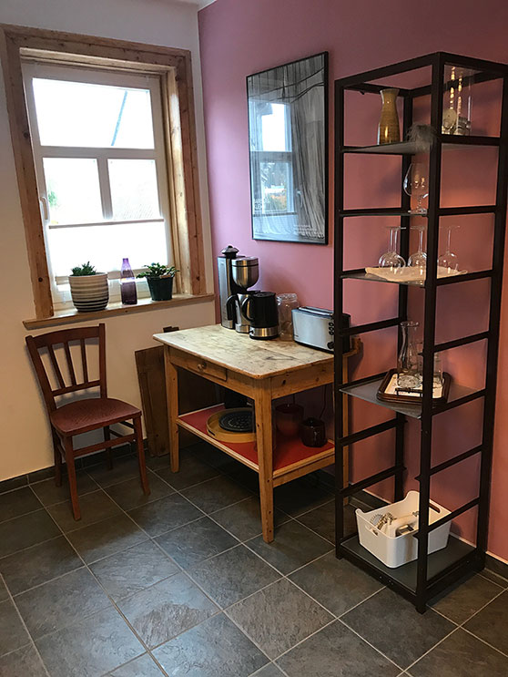 Gästehaus Alte Wäscherei - Küche